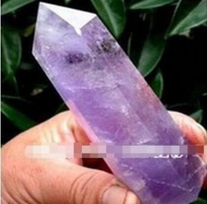 NATURAL AMETHYST QUARTZ CRYSTAL POINT Healing012345671761855