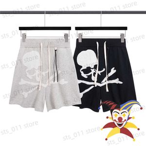 Pantaloncini da uomo in maglia Skull Mastermind World Shorts Uomo Donna 1 1 Pantaloncini di alta qualità Big Graphic Mastermind Japan Pantaloncini MMJ T230419