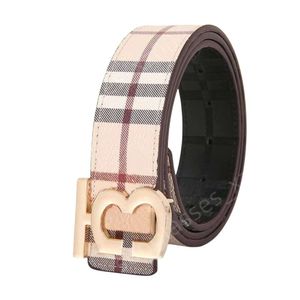 Burrberry Belt Designer Top Quality Classic Vintage Men Printed Belt Fashion Letter Smooth Buckle Doubleided Denim Belts Luxury Brand Belt Bredd 38