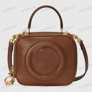 23 Borsa Blondie di design di lusso con manico superiore Borsa a tracolla monospalla da donna in pelle con chiusura a G con cerniera circolare