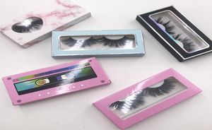 Eyelashes soft box tape lashes box custom private label logo dramatic long mink lashes package6794198