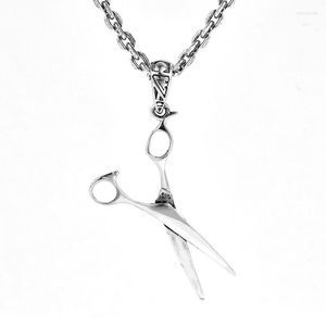 Pendant Necklaces Men Women Personality Fashion Hair Stylist Scissors Necklace Everyday Jewelry