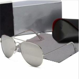 Crianças de óculos de sol para adolescentes adolescentes designer de luxo ao ar livre óculos de sol para lentes de vidro com moldura de metal lentes polarizadas uv400 com caixa