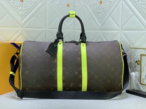 Keepall Travel Bag, stor handväska, bagageväska, utomhusväska, affärsväska, lyxväska, varumärkesväska, stor kapacitetsväska