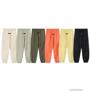 Designers casual pant streetwear jogger byxor sweatpants dimmar essen säsong 8 dubbelspår high street womens lös casual flocking tryckt byxa fötter blixtlås p