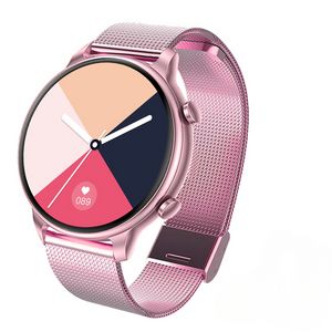 360*360 HD Screen Smart Watch SmartWatch IP67 Monitor de freqüência cardíaca à prova d'água para Android iOS Samsung