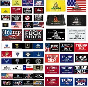 Anpassad Trump -flagga för 2024 President Election Designs Direct Factory 3x5 ft 90x150 cm Save America Again U.S. Ensign I0419