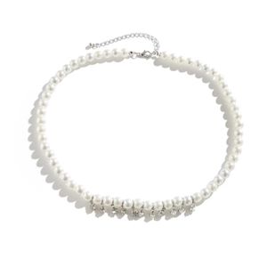Женское жемчужное ожерелье в простом стиле, новое и фантастическое дизайнерское ожерелье