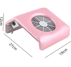 Pro Nail Dust Suction Dust Collector Fan Vacuum Cleaner Manicure Machine Tools Dust Collecting Bag Nail Art Manicure Salon Tools9777503