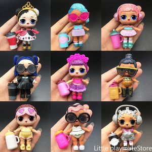 Transformation toys Robots LOL Dolls Toys Flash Sister Original Action Figure Anime Model Accessories Set Children Christmas Gift 231118