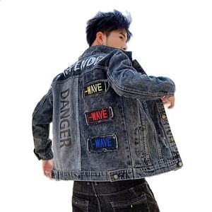 Men's Jackets Men's Jacket For Autumn Denim Jacket Men's Korean Baseball Uniforms Slim School Students Casual Handsome Jackets Man 231118