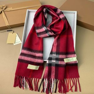 Designer's top quality luxury classic scarf designer's winter unisex top 100% cashmere British plaid cotton ladies scarf accessories