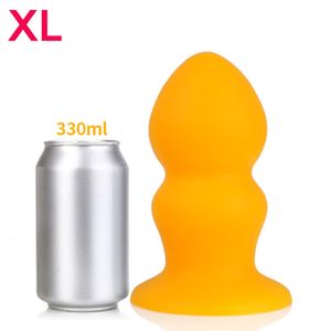 Anal Toys enorma rumpa plug Sex för kvinnliga män prostata massager stimulator stor dildo sugkopp rumpplug anus masturbator dilator 230419