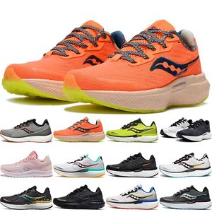 Saucony Triumph 19 Donna Uomo Scarpe da corsa Amulet Sauconys Triumphs Bianco Nero Arancione Volt Rosa Scarpe da ginnastica all'aperto Sport atletici Dhgate Sneakers Taglia Eur 36-45