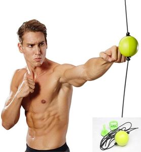 Boxball Reflex-Geschwindigkeitstrainingsgerät MMA Sanda Hand-Augen-Reaktionsübung Muay Combat Ball Fitness Double End Bag T1912305554436