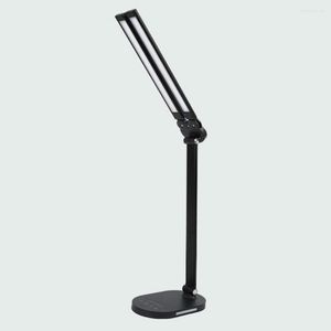 Tischlampen Nützliche faltbare Schreibtischlampe LED-Leselampe Nicht blendende faltbare dimmbare Haushaltswaren