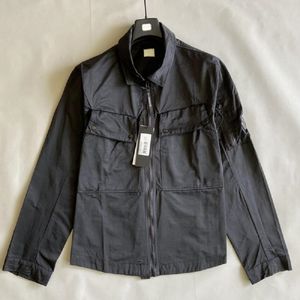 Europe Designer Nylon plagg färgat One Lens Utility Overshirt Märke Jackor Casual Dragkedja Utomhus Vindtät träningsoverall