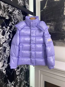 Mäns plus storlek Ytterkläder rockar Autumn Winter Thin Padded Jacket Varma enkla lösa knappar delade på båda sidor quiltad rock 0W35