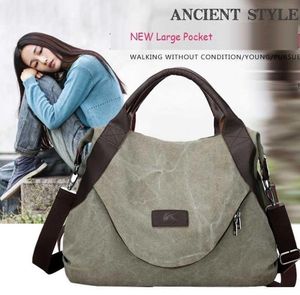 New Large Pocket Casual Women039s Shoulder Cross Body Handbags Canvas Tote Bags Bag Purse5642527