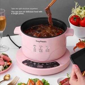 Thermal Cooker 2.6L Electric Multi Cookers Heating Pan Stew Household Cooking Pot pot Noodles Eggs Soup Steamer Rice Cooker 231118