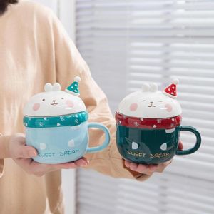 Tassen Niedliche Tasse Keramiktasse Kaffee Trinkgefäße Originale Frühstückstassen Personalisiertes Geschenk Weihnachtsbar