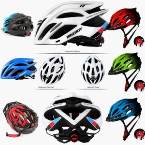 Cycling Helmets 1PC Bicycle Helmets High Quality Integral-molded MTB Road Bike Helmet Cycling Safety Helmet Electric Car Helmet Bike Accessories P230419