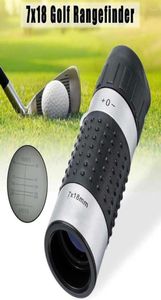 Golf Eğitim Yardımcıları Optik Teleskop Aralığı Bulucu Kapsam Yardları Ölçü Rulet Ölçer Malzemeli Uzaklık Dış Mekan Monoküler E8B94131285