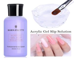 Urodzony ładny 60 ml paznokci Roztwór Żelowy Poliska Szybka budynek żel UV Poly przedłużenie akrylowe lakier do paznokci narzędzie manicure8562506