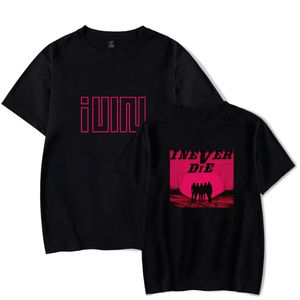 Álbum GIDLE de tshirt Kpop feminino IN Never Die Tshirt Tops Tops de manga curta para homens e mulheres de rua casual 230419