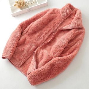 Jaquetas femininas inverno mulheres quentes jaqueta de lã outono manga longa de alta qualidade hoodies casacos S-XXL 231118