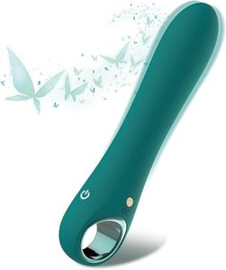 G-spot vibratordildo heeft 10 vibratiemodi, vibratormassage clitoris vaginaal en anale stimulatie