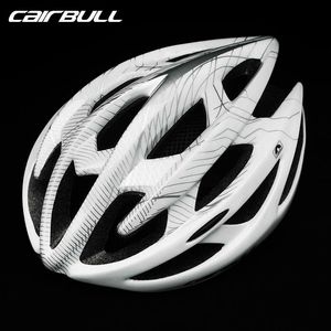 Bisiklet kaskları Cairbull bisiklet kaskı yol bisiklet güvenlik kaskı ultralight, erkekler için böcek ağı ile bütünsel olarak kalıplanmış kadınlar casco bicicleta eps p230419