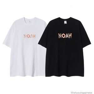 Tees tshirts lüks erkek tasarımcı moda giyim Noah Mısır Firavun Çapraz Baskı Yeni UNISEX Moda Sokağı Gevşek Kısa Kollu Tren Tren