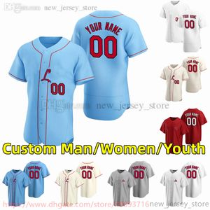 Custom S-6XL Movie College Baseball ma na sobie dżersej ze szwem 4 YadierMolina 28 NolanArenado 1 OzzieSmith 46 PaulGoldschmidt 50 AdamWainwright Hong koszulki wyjazdowe