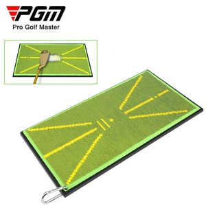 Other Golf Products PGM Golf Strike Mat Bead Display Track Beginner Training Trace Detection Pad Swing Exerciser DJD038 231120