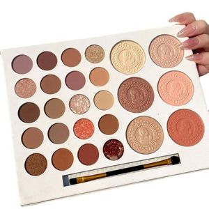 Pro Powder Eye Shadow Palette Matt Shimmer Glitter Pearls mycket pigment långkläder ögonskugga palett vegan makeup2589908