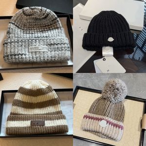 Inverno lã de malha gorro designer bonnet marca carta bordado crânio bonés incrustados cristal viagem ao ar livre esqui esporte homens mulheres moda acessórios