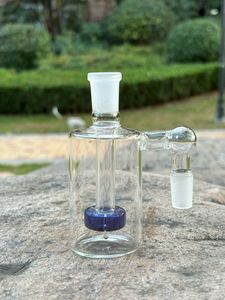 4 Zoll Qualität 14 mm 90 45 Grad Mini Trockenglas Aschefänger Rohr Perkolator Tabak Wasserpfeifen Bong Bubbler Filter