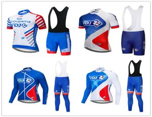 team Cycling maniche corte, set di tute a maniche lunghe Vendita calda 2019 estate inverno Felpa da bicicletta per uomo all'aperto Taglia XS-4XL3930887