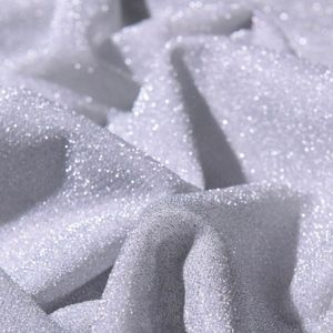 Tessuto glitter tessuto lavorato a maglia tessuto metallico stellato palcoscenico abiti da sposa tessuto cucito fai da te tessuto elastico fatto a mano 50150 cm 230419