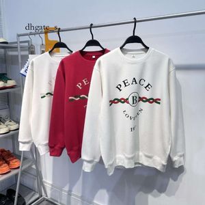 Erkek Tasarımcı Hoodie Erkekler Kış Peluş Yuvarlak Boyun Noel Erkek Moda Külot Çift Kazak B2BFC3X13