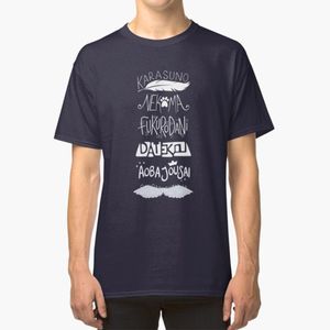 Camisetas Equipes T Masculinas - Camiseta Branca Haikyuu Haikyu Tipo Digital Desenhado à Mão Tipografia Anime Esportes Voleibol Eams Camisa Ype Ypography 724