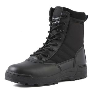 Botas táticas militares botas homens botas de força especial deserto combate botas do exército ao ar livre caminhadas botas tornozelo sapatos homens trabalho sapatos de segurança 231120