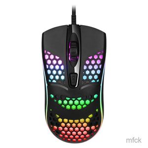 Mice Wired Cable Gaming 7 breathing LED Back Light Optical Mouse USB Computer Hollowed out Mice Laptop Desktop 4D PC home use Office