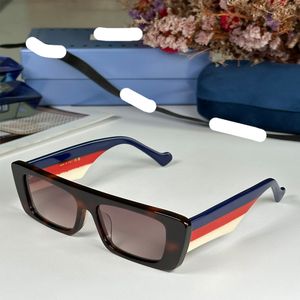 ANDITA GG Beliebte Designer-Sonnenbrille für Herren Damen Damen Sonnenbrille 1331 Blau Rot Weiß Beine UV400 Gläser Einfache Modebrille Retro 337