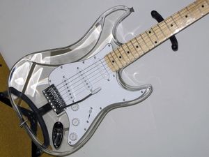 Hot sell good quality Electric Guitar HIgh Quality 2010 New arrival f Transparent Electric Guitar fder #188