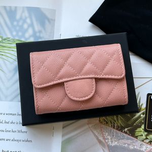 Designer-Tasche, kleine Karte, Mini-Geldbörse, rosafarbene Mezzanine-Geldbörse, Luxus-Geldbörse