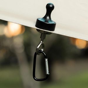 Hooks Multifunctional Magnetic Hook Strong Suction Camping Separable Hanging Buckle For Tent Garage Accessories