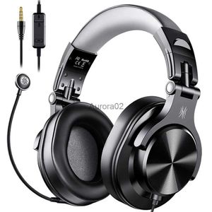 Cell Phone Earphones Oneodio Gaming Headset with Microphone A71D 3.5mm Stereo Over-Ear Earphones Wired Gaming Headphones with Mic For PC/PS4/Xbox one YQ231120