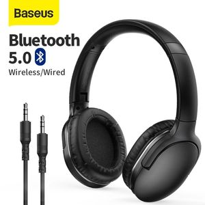Baseus D02 Pro Bluetooth fone de ouvido estéreo sem fio 5.0 HIFI fone de ouvido esportivo dobrável